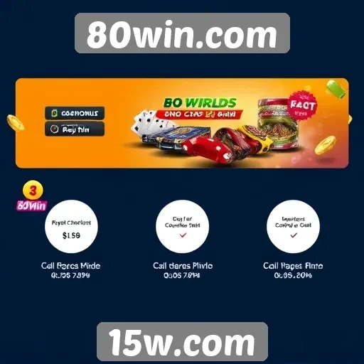 Promoções e bônus oferecidos pelo 80win.com
